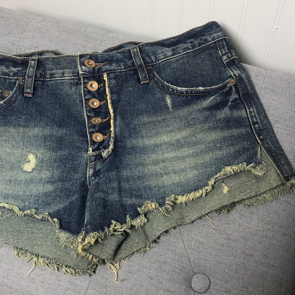 Free People Denim Shorts